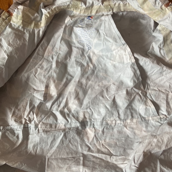 Womens light camo Kway packable rain coat jacket - Picture 4 of 8